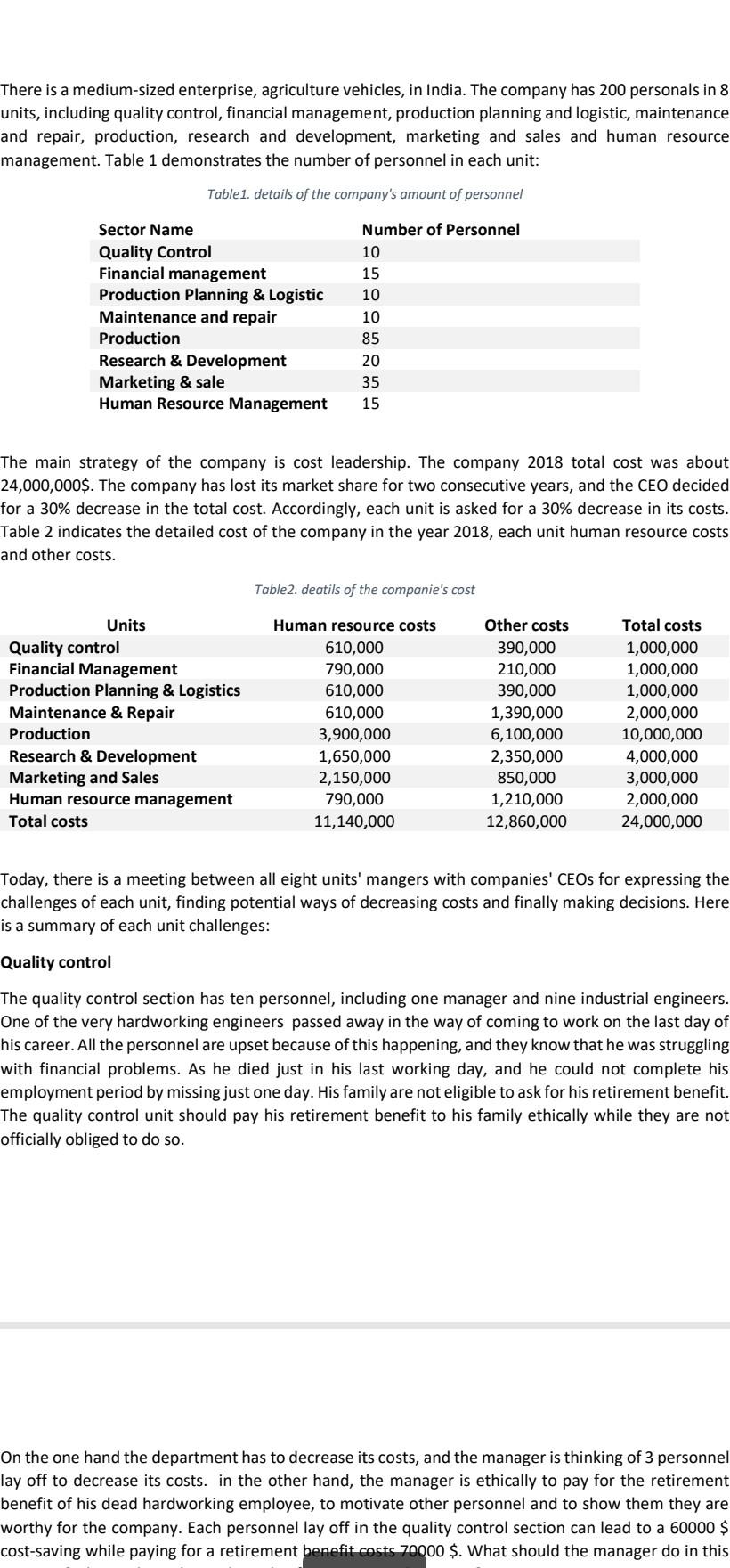 supply can be found for this industry. 13.