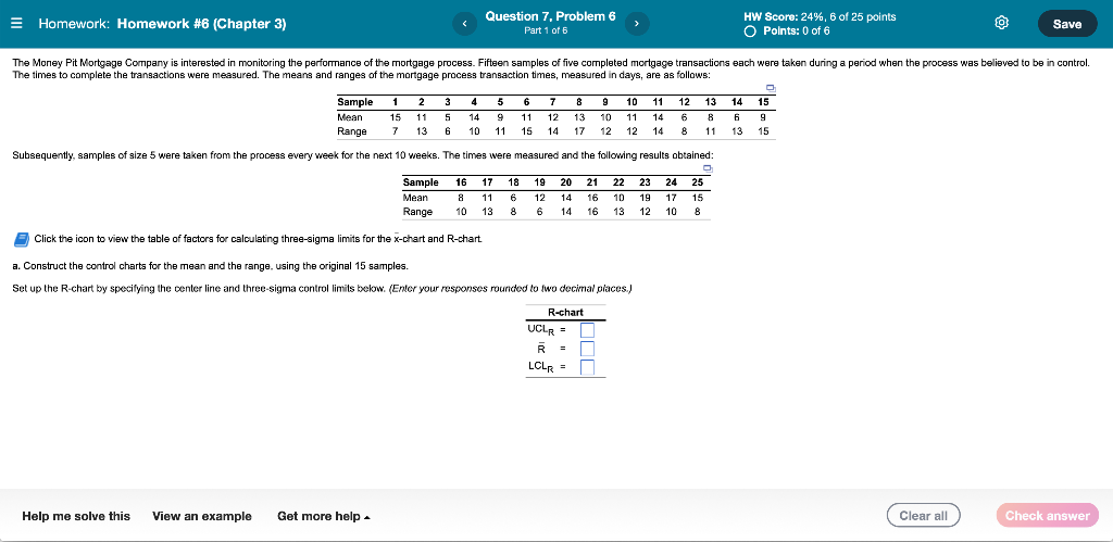 = Homework: Homework #6 (Chapter 3) 3) Question
