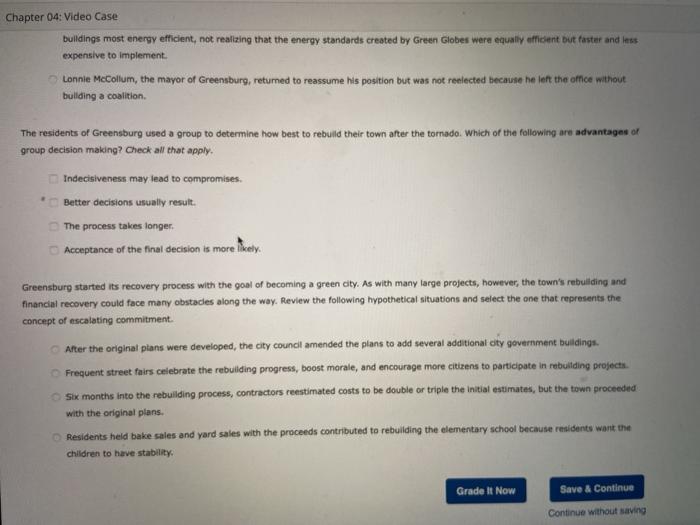 The residents used a Delphl group to make many of