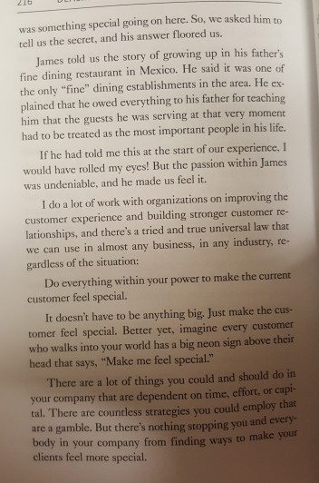 One important thing to remember as the chapter