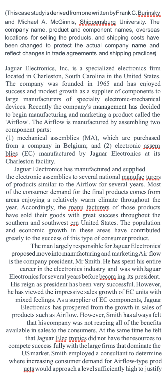 (This case study is derived from one written by