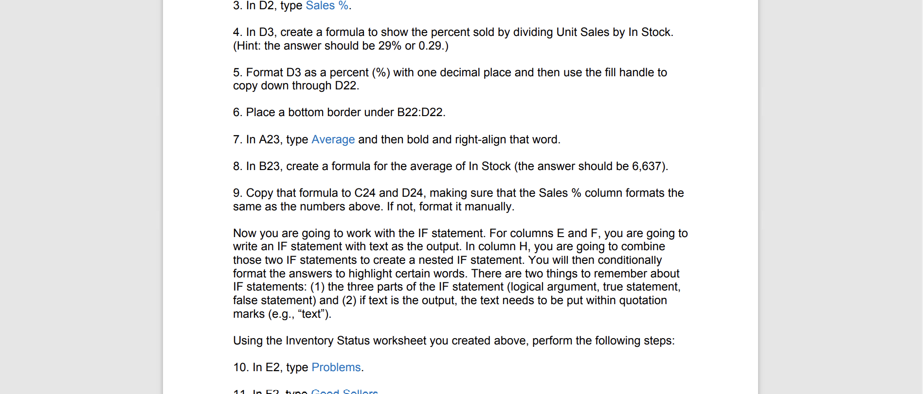 PRDV252: Unit 5.4 Activity Exercises for Unit 5