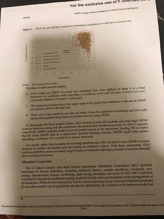 (1) Which of the three company's approaches to