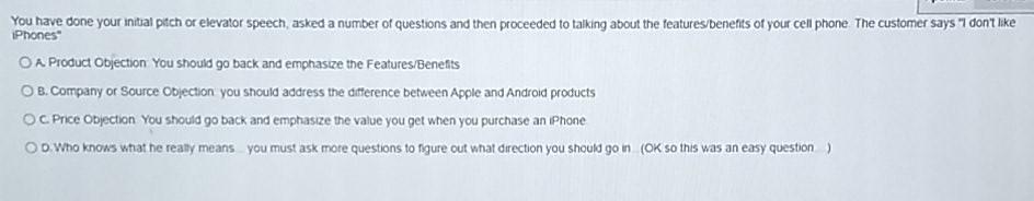 answer You have done your initial pitch or