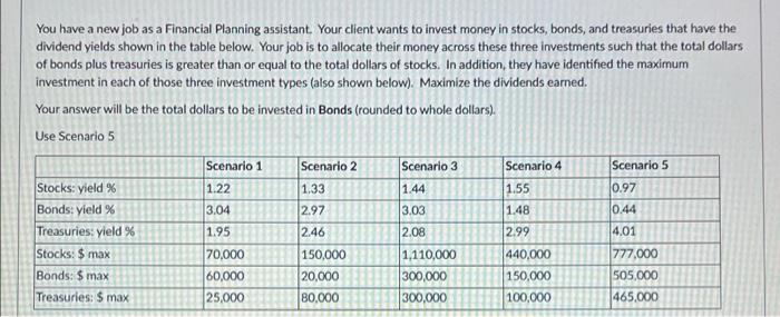 please show how to do with excel solver feature