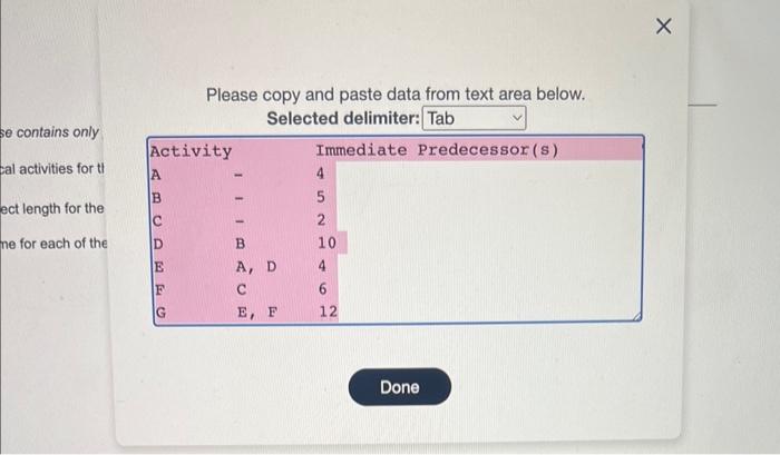 Roger Ginde is developing a program in supply