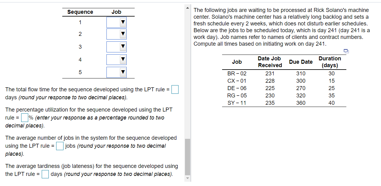 Using the FCFS (first come, first served)