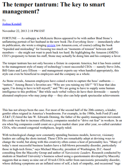 Question 1. In what ways do temper tantrums