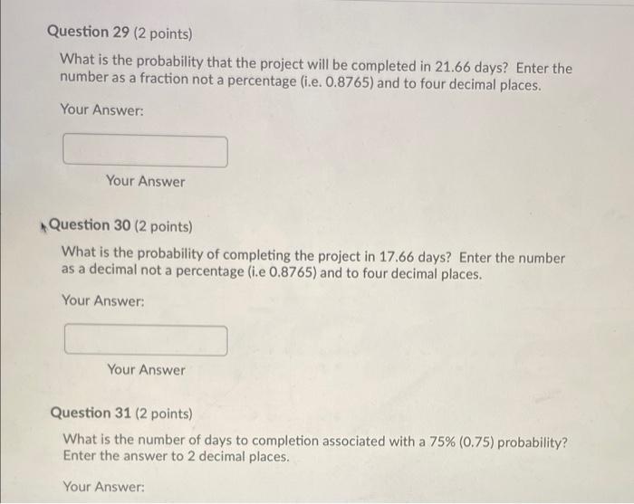 Project Management You are asked to undertake a