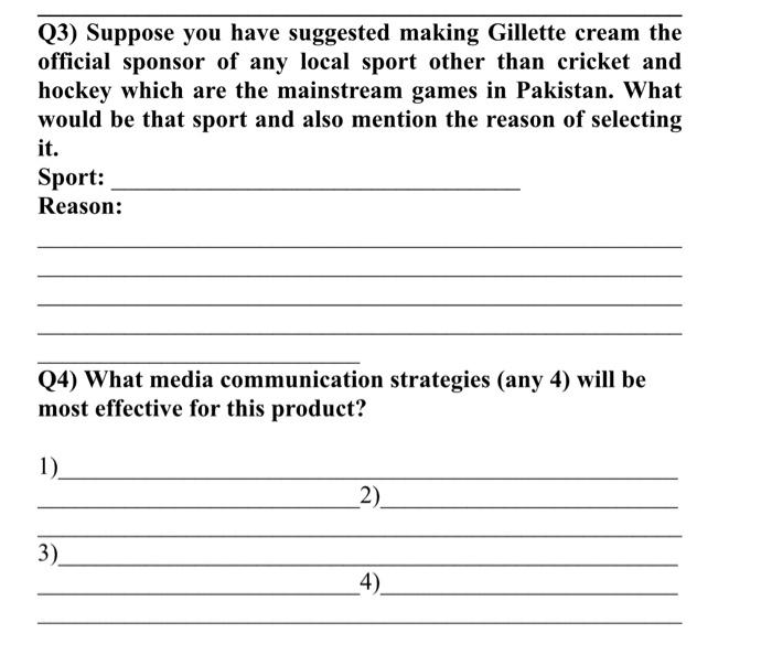 Case Study Gillette Gillette knows men. Not only