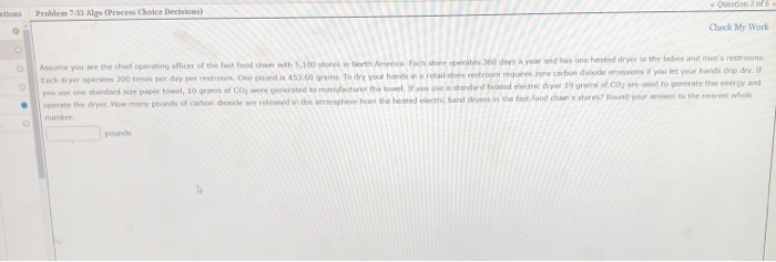 Please help! Question of stions Problem 7-23 Algo