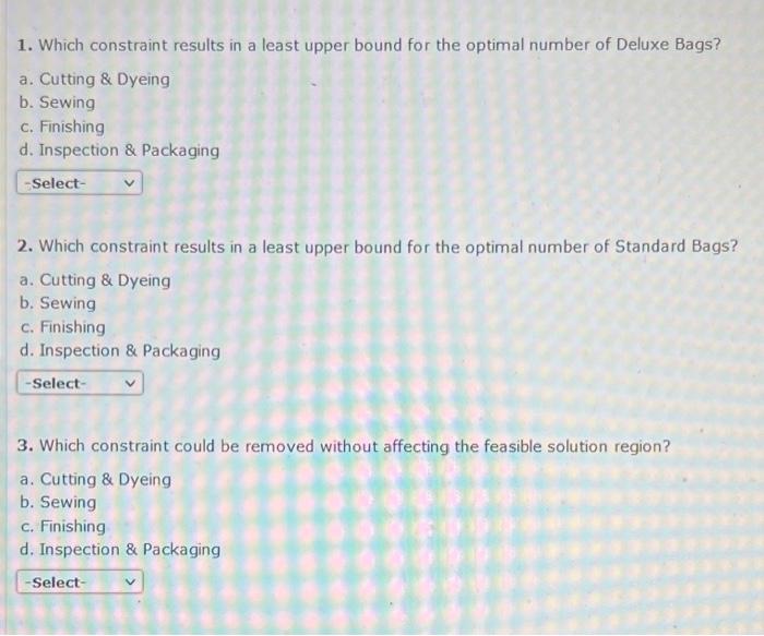 Feasible Region Conceptual Overview: Explore how