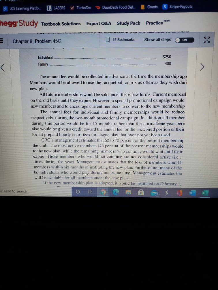 please show work in excel YouTube LCS Learning
