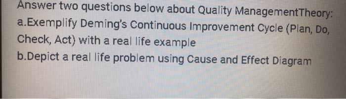 ADMINISTRATIVE SCIENCE Answer two questions below