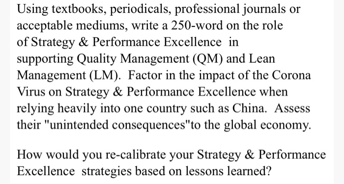 No cases were given, can be based off any sources