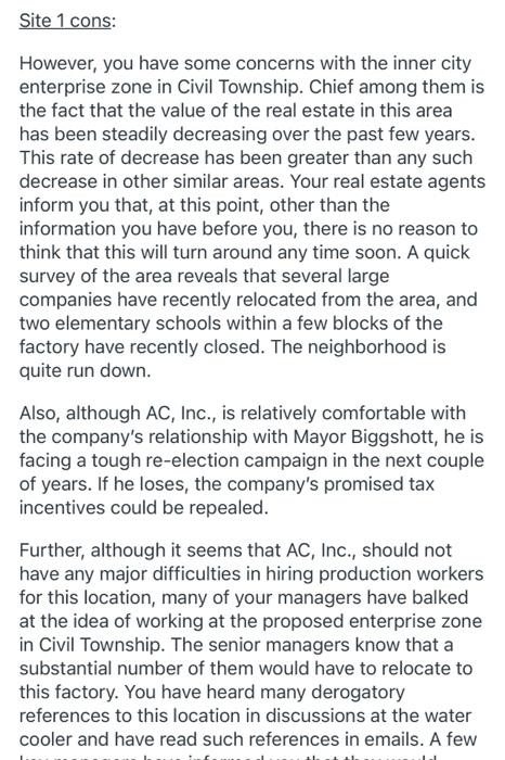 Managerial Decision-Making Information &