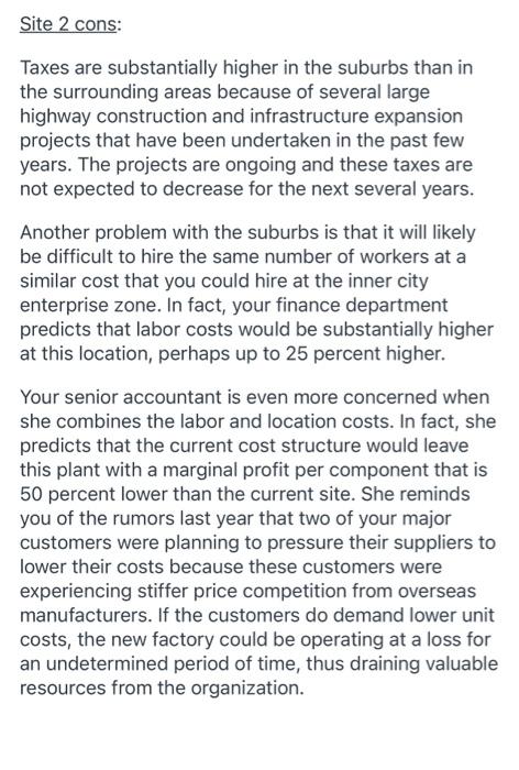 Managerial Decision-Making Information &