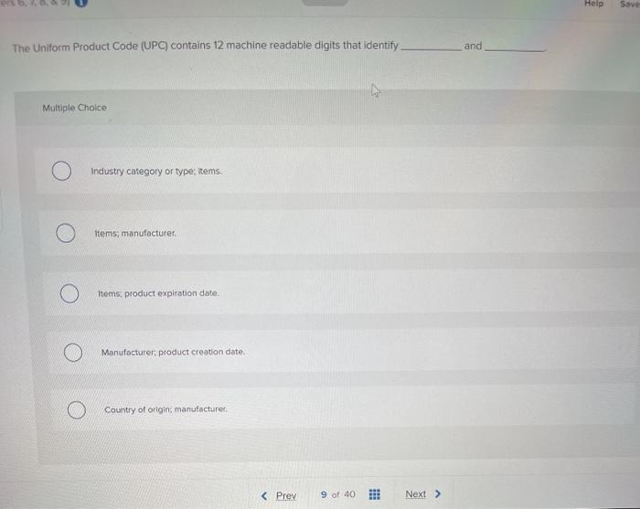 Help Save The Uniform Product Code (UPC) contains