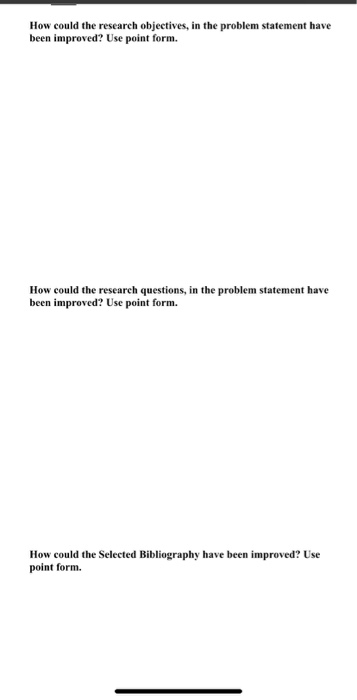 I need these three answer in 2 hours. Please