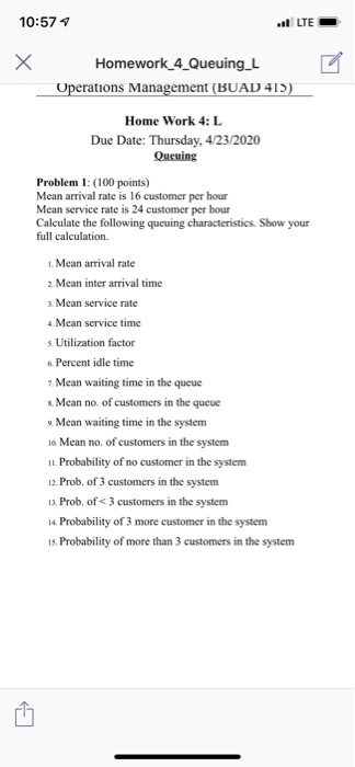 10:574 l LTER X Homework_4_Queuing_ L E