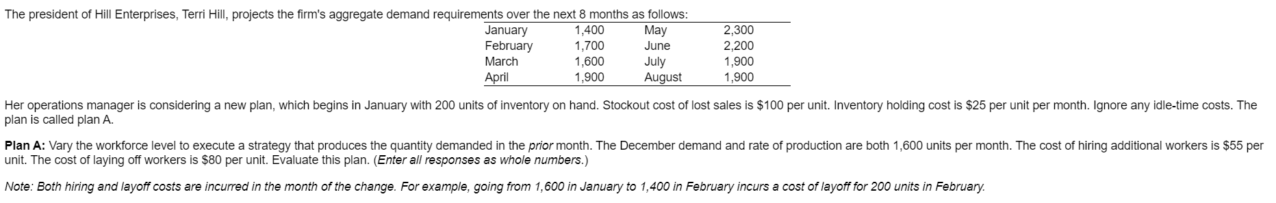 The president of Hill Enterprises, Terri Hill,