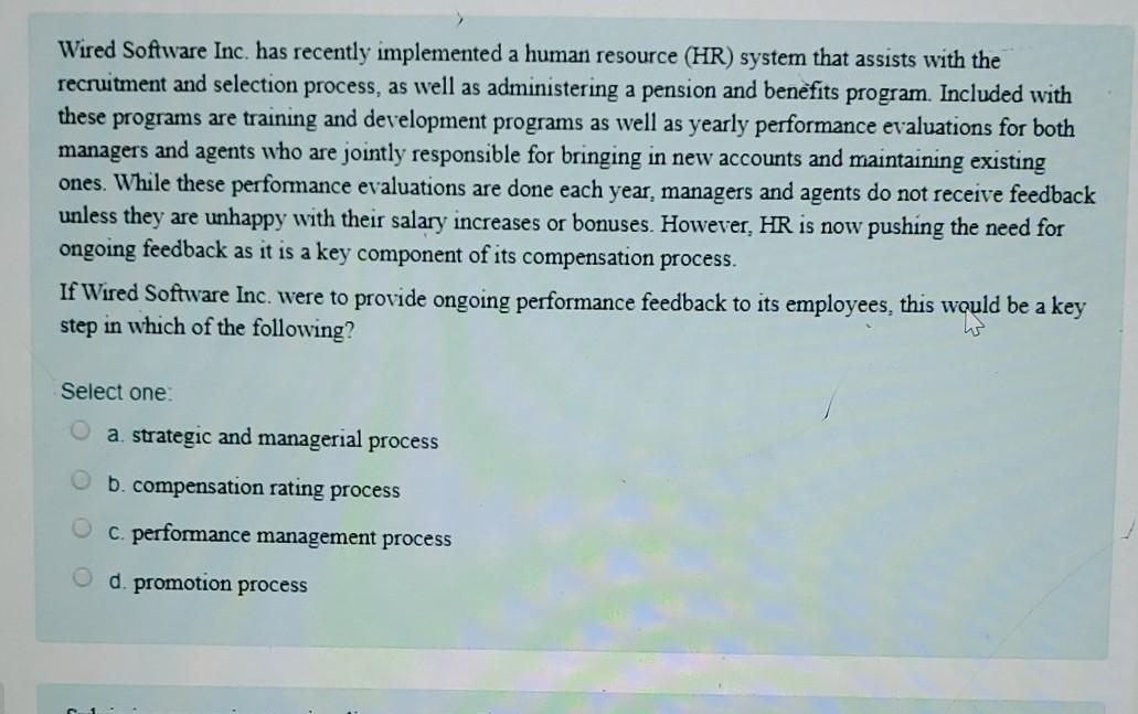 Wired Software Inc. has recently implemented a