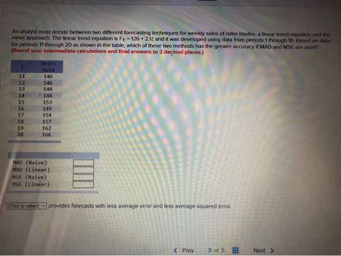 An analysis muat decide between two different