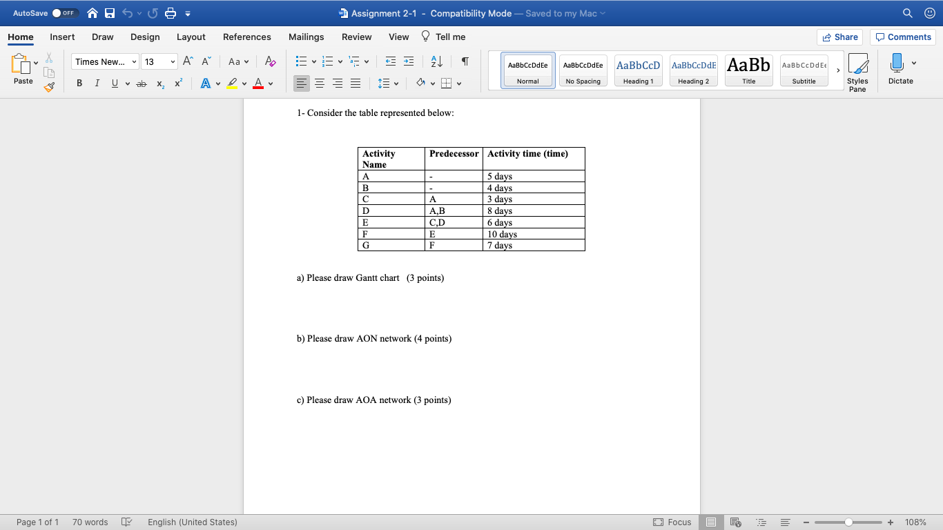 AutoSave OFF AR : sv 58 w Assignment 2-1 -