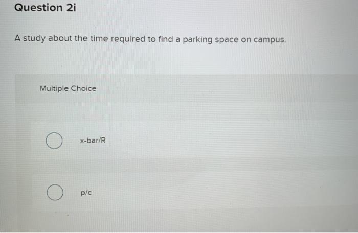 Which control chart would be most appropriate?