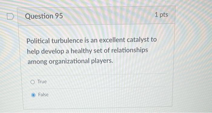 please help! Political turbulence is an excellent