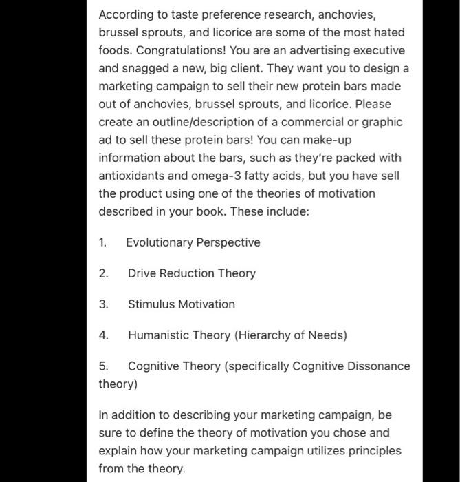 Using Motivational Theories to Sell A Gross