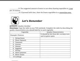 see picture below and answer 