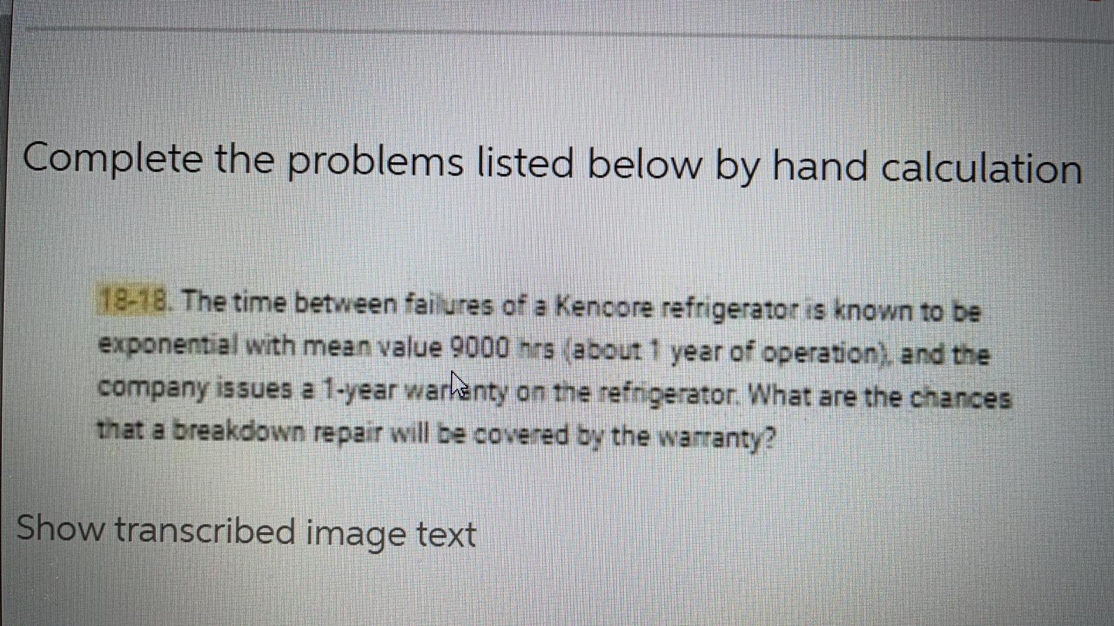 Solve hand written calculations, use neat clean