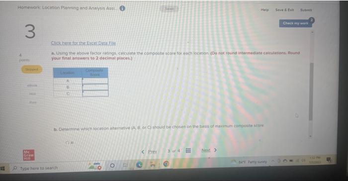 Homework: Location Planning and Analysis Assi....