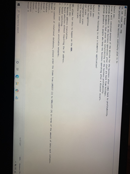 what do you mean? Untitled - Notepad File di