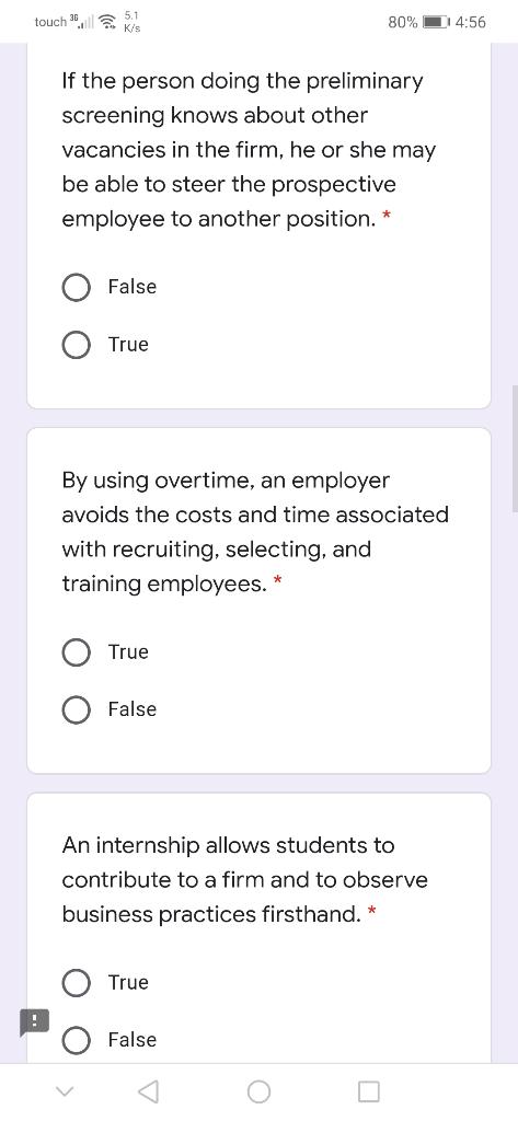 touch. B/s 576 80% 14:56 docs.google.com/form :D