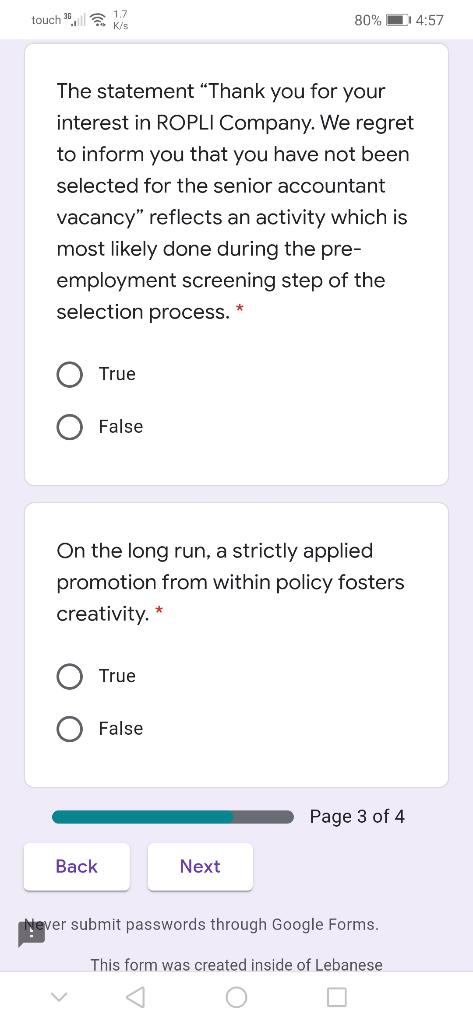 touch. B/s 576 80% 14:56 docs.google.com/form :D