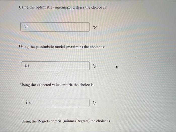 Question 12 (8 points) Saved Given the payoff