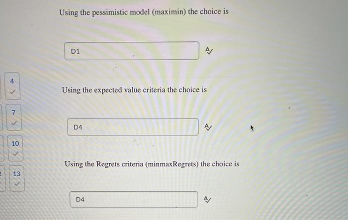 Question 12 (8 points) Saved Given the payoff