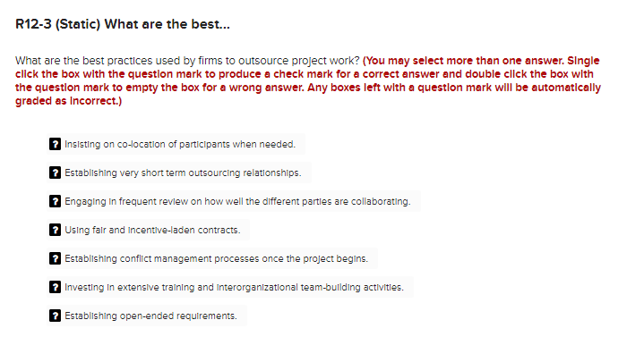R12-2 (Static) How can outsourcing... How can