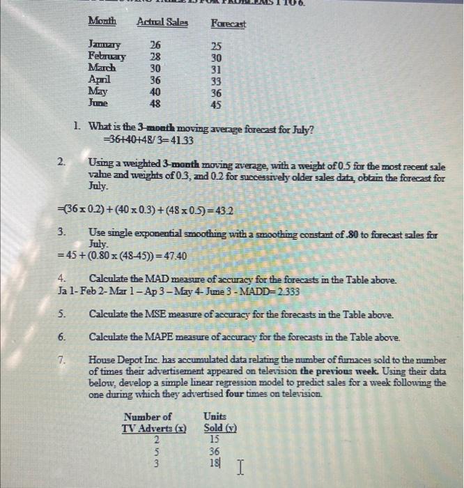 just need answers 5. 6. and 7. Thank you! 1. What
