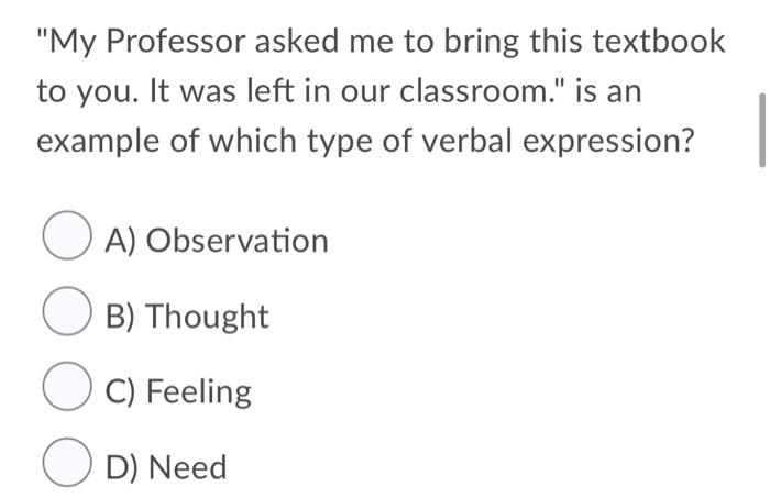 Subject: Interpersonal Communications please