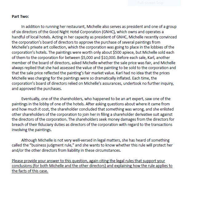 Using the IRAC method, analyze this case: