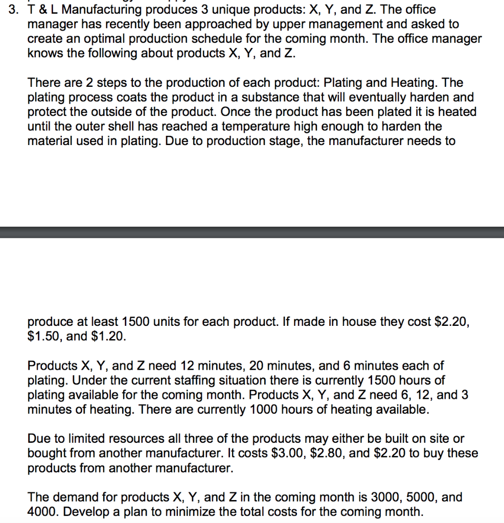 Can you solve this problem using linear