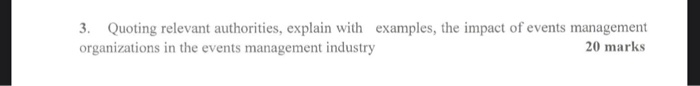 3. Quoting relevant authorities, explain with