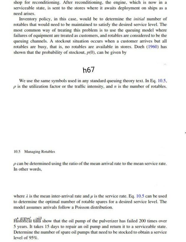 nn shop for reconditioning. After reconditioning,