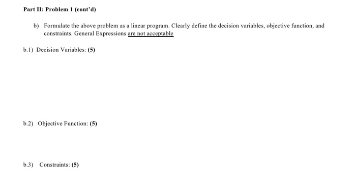 Please Help Part II: Problem 1 (20) A supply
