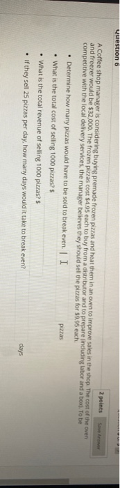 Question Completion Status: Question 5 Refer to