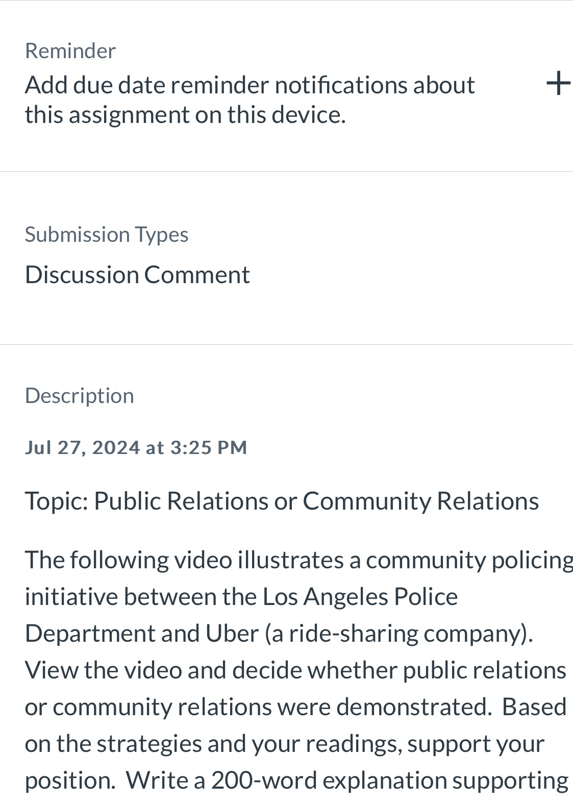 Reminder Add due date reminder notifications
