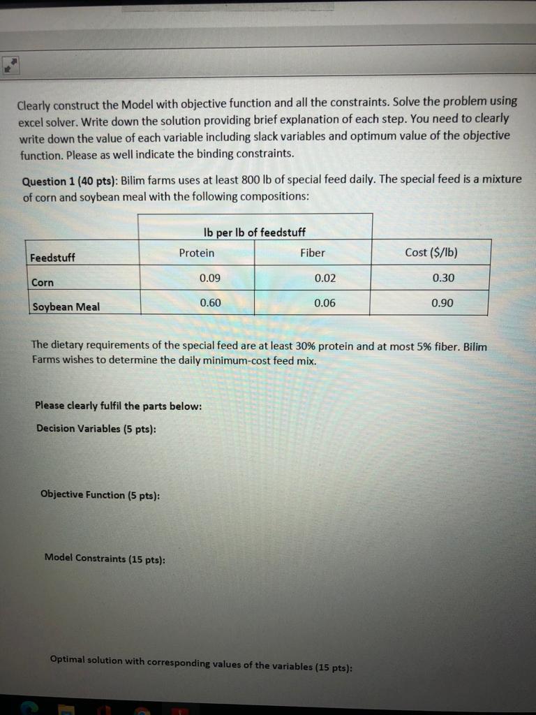 ASAP. OPERATION MANAGEMENT Clearly construct the